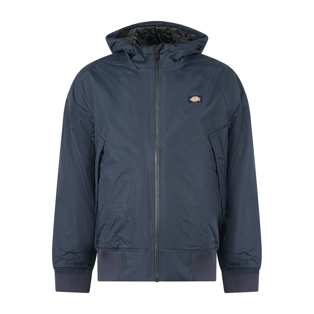 Dickies - Giubbotto New Sarpy blu con cappuccio per uomo | dk0a4xg8 dnx1 dark