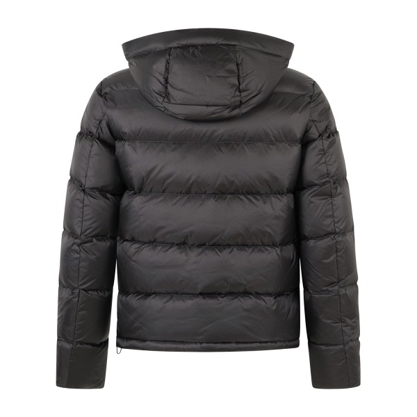 Blauer - Giubbotto piumino Clipper nero con cappuccio a effetto trapuntato