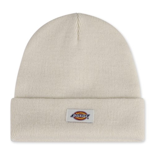 Dickies - Cappello Gibsland beige a coste con patch logo sul fronte per uomo |