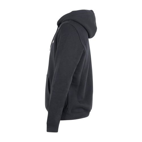 Dickies - Felpa con cappuccio Oakport nera in cotone con patch logo sul petto 2