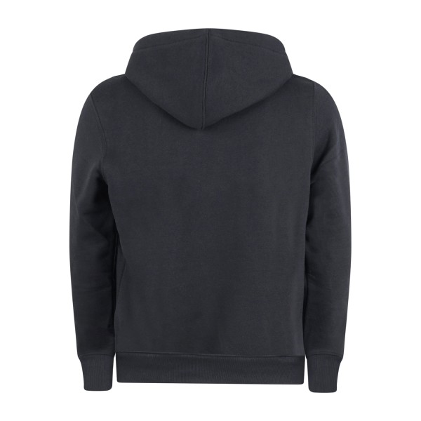 Dickies - Felpa con cappuccio Oakport nera in cotone con patch logo sul petto