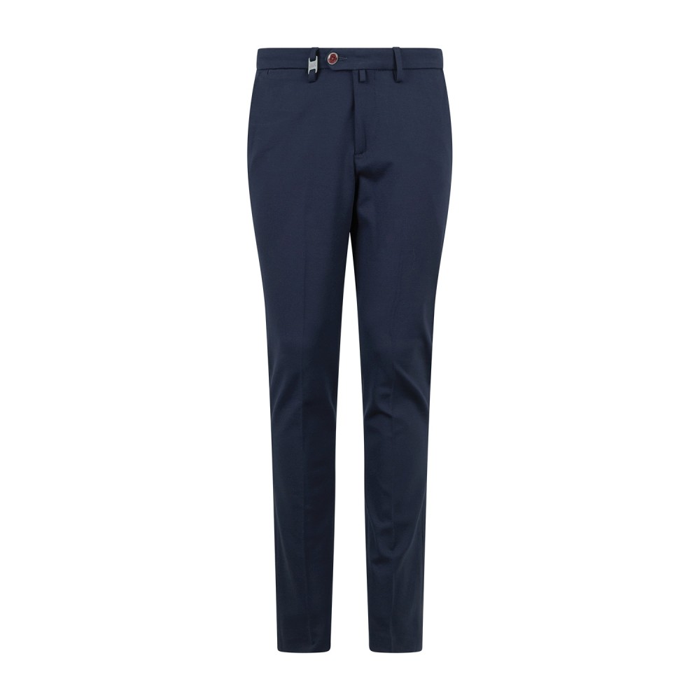 Barbati - Pantalone Cyrus blu in jersey slim fit per uomo | p-cyrus-s 226912