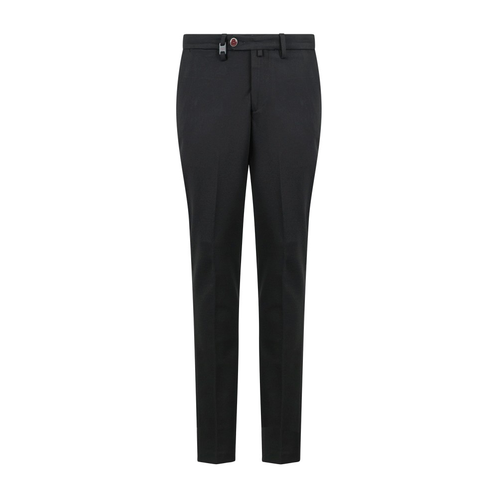 Barbati - Pantalone Cyrus nero in jersey slim fit per uomo | p-cyrus-s 226912