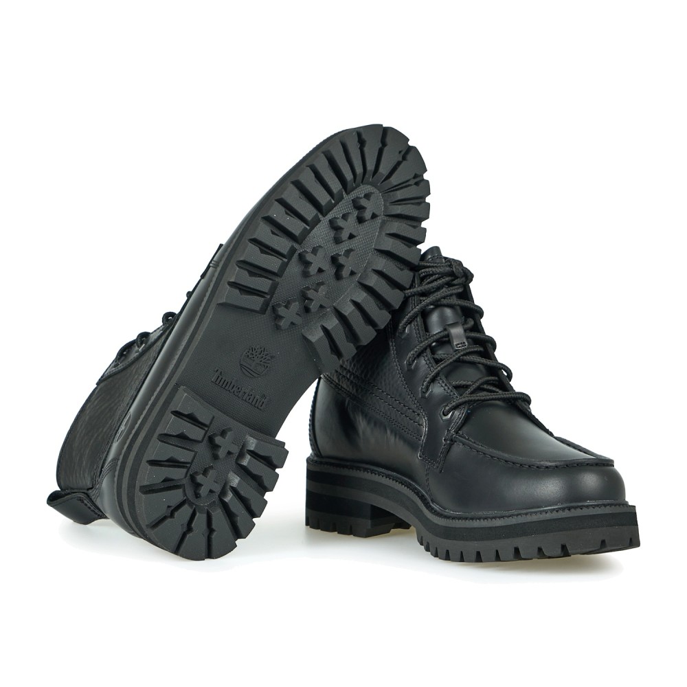 Timberland - Stivaletto nero in pelle con lacci per uomo | tb0a2muq w02 nero