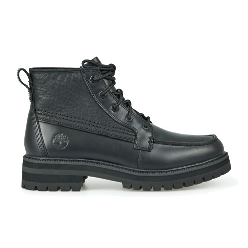 Timberland - Stivaletto nero in pelle con lacci per uomo | tb0a2muq w02 nero
