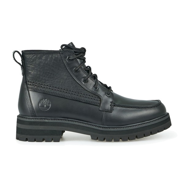 Timberland - Stivaletto nero in pelle con lacci per uomo | tb0a2muq w02 nero
