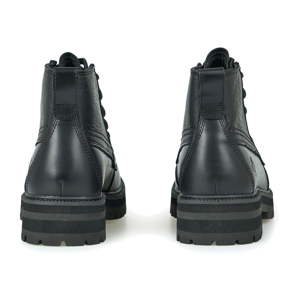 Timberland - Stivaletto nero in pelle con lacci per uomo | tb0a2muq w02 nero