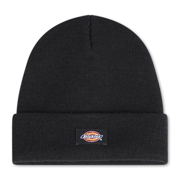 Dickies - Cappello Gibsland nero a coste con patch logo sul fronte per uomo |