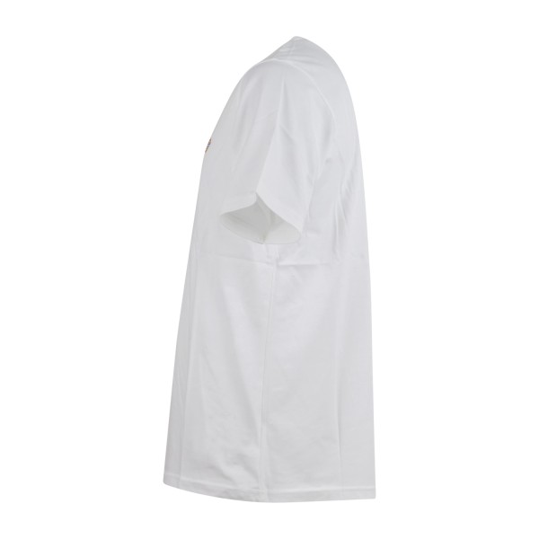 Dickies - T-shirt bianca con stampa logo sul fronte per uomo | dk0a4xdbwhx1