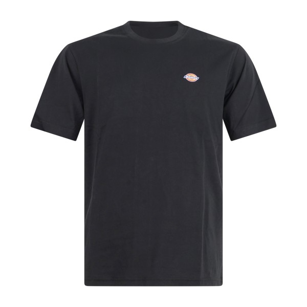 Dickies - T-shirt nera con stampa logo sul fronte per uomo | dk0a4xdbblk1