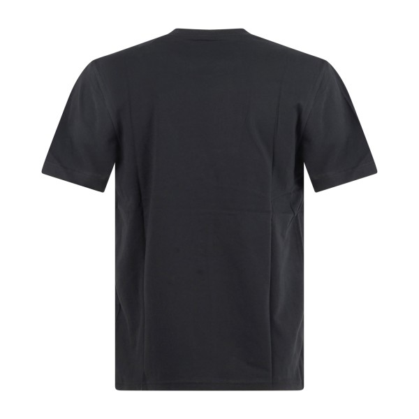 Dickies - T-shirt nera con stampa logo sul fronte per uomo | dk0a4xdbblk1