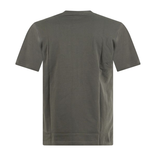 Dickies - T-shirt verde con stampa logo sul fronte per uomo | dk0a4xdbogx1 verde