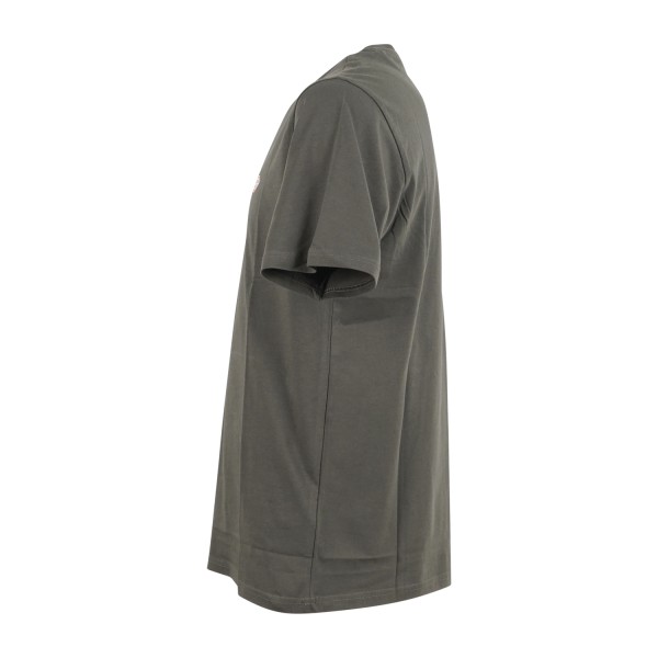 Dickies - T-shirt verde con stampa logo sul fronte per uomo | dk0a4xdbogx1 verde