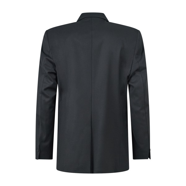 I'm Brian - Giacca nera doppiopetto con rever a lancia per uomo | gia3855 nero