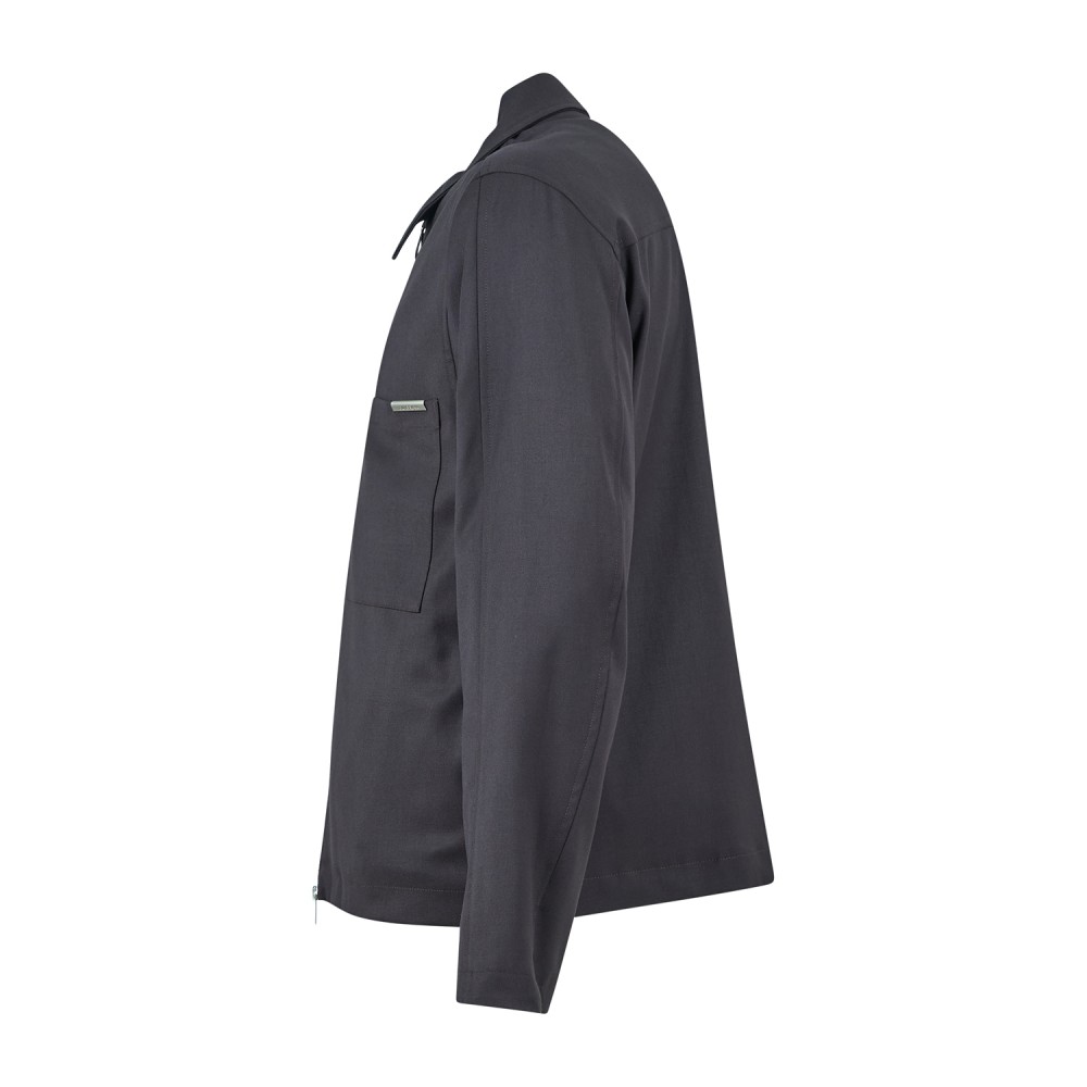 I'm Brian - Giacca overshirt marrone con taschino applicato per uomo | giu3870