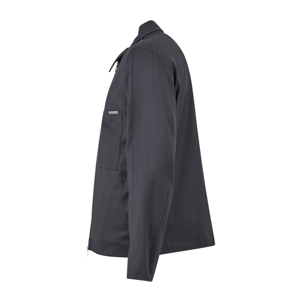 I'm Brian - Giacca overshirt marrone con taschino applicato per uomo | giu3870