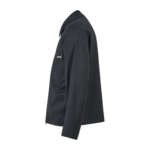 I'm Brian - Giacca overshirt nera con taschino applicato per uomo | giu3870 nero