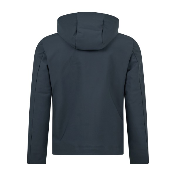 HèSKIMO - Giubbotto nero in tessuto softshell con cappuccio per uomo |