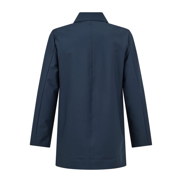 HèSKIMO - Trench blu in tessuto tecnico per uomo | he2440014 blue