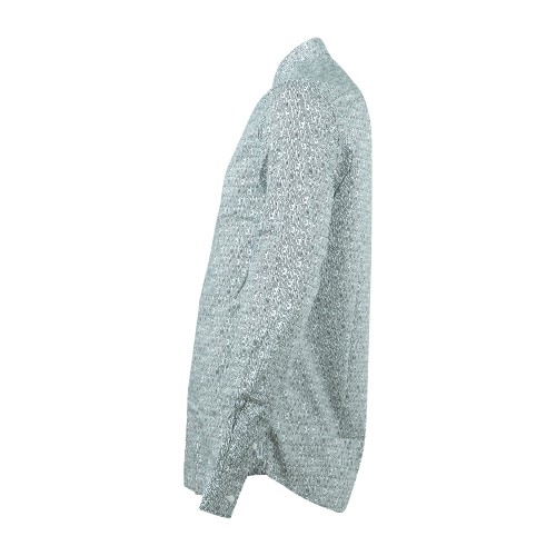 Armani Exchange - Camicia manica lunga bianca in cotone logo all over slim fit 2