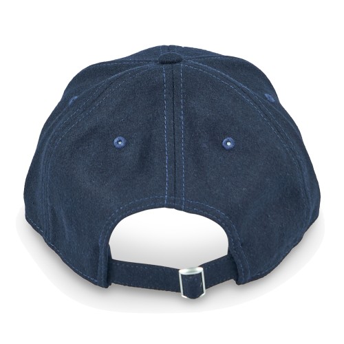 Roy Roger's - Cappello blu con visiera in lana con logo ricamato per uomo | 2