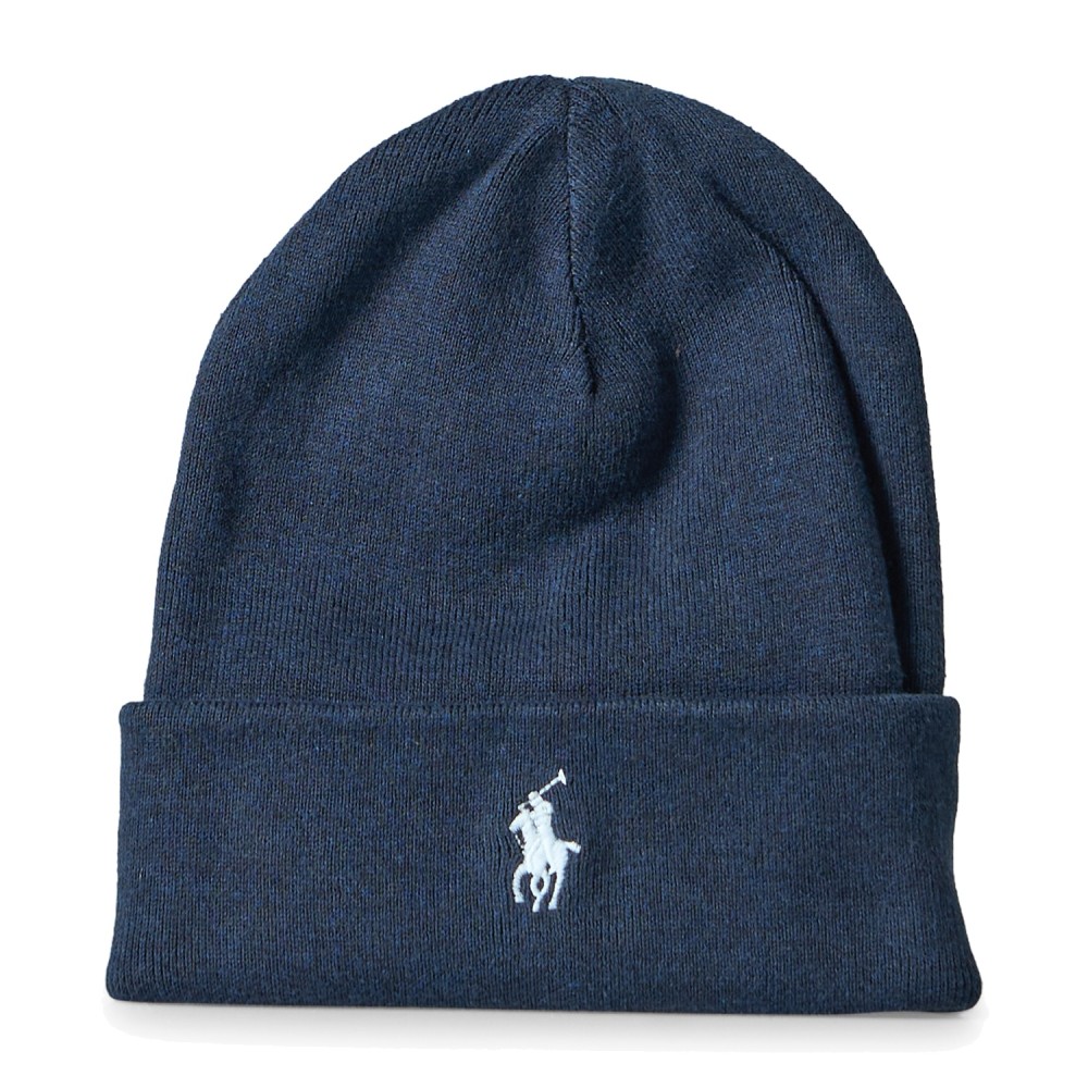 Polo Ralph Lauren - Cappello blu in cotone logo ricamato per uomo | codice
