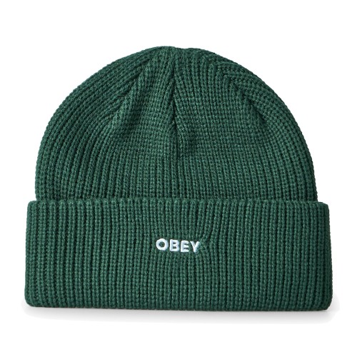 Obey - Cappello Future verde con logo sul fronte per uomo | 100030163 pine