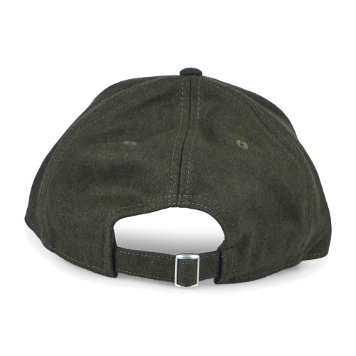 Roy Roger's - Cappello verde con visiera in lana con logo ricamato per uomo | 2