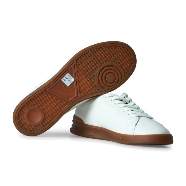 Polo Ralph Lauren - Sneakers Heritage Court II bianca in pelle per uomo |