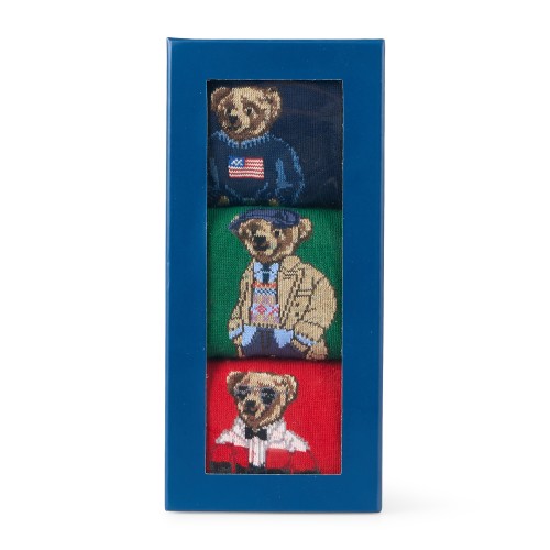 Polo Ralph Lauren - Set di 3 paia di calze multicolore per uomo | 449p22357001 2