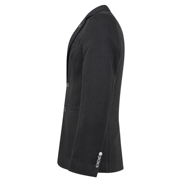 Havana & Co - Giacca nera jersey per uomo | h2396j g5190ejr 80 2