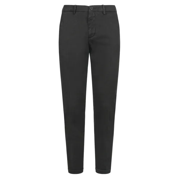 Luca Bertelli - Pantalone nero tasca a filo per uomo | p1904tom nero