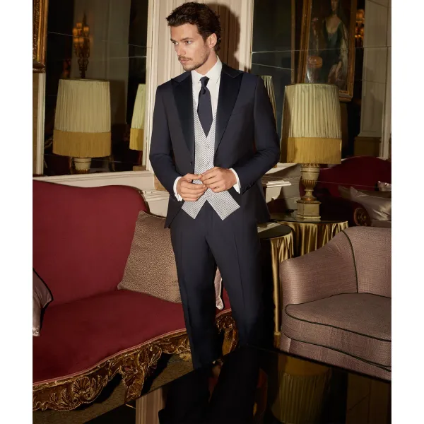 Pal Zileri Cerimonia - Abito tight con rever a lancia per uomo | 