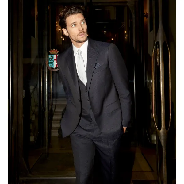 Pal Zileri Cerimonia - Abito rever a specchio microperato per uomo | 