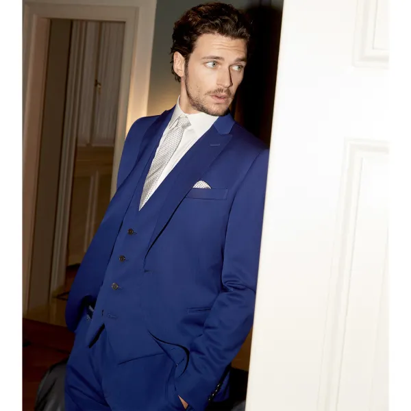 Pal Zileri Cerimonia - Abito rever a lancia blu per uomo | 