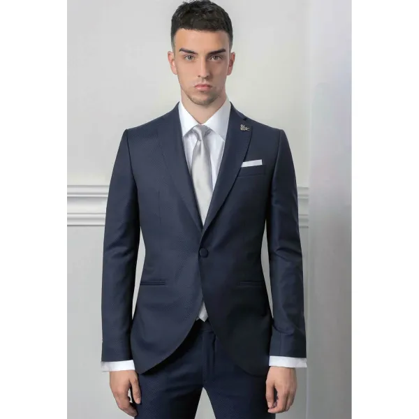 Angelo Toma - Abito con rever a specchio per uomo | 