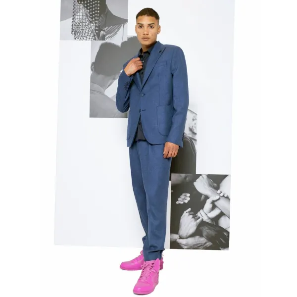 Alessandro Dell'Acqua - Abito con rever a lancia per uomo | 