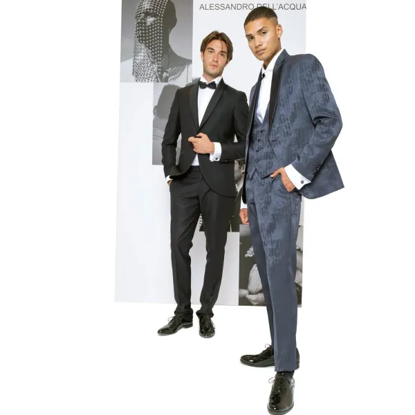 Alessandro Dell'Acqua - Abiti con rever sciallato e coreano per uomo | 