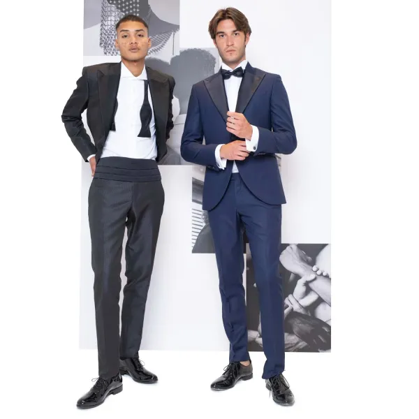 Alessandro Dell'Acqua - Abiti smoking con rever a lancia per uomo | 