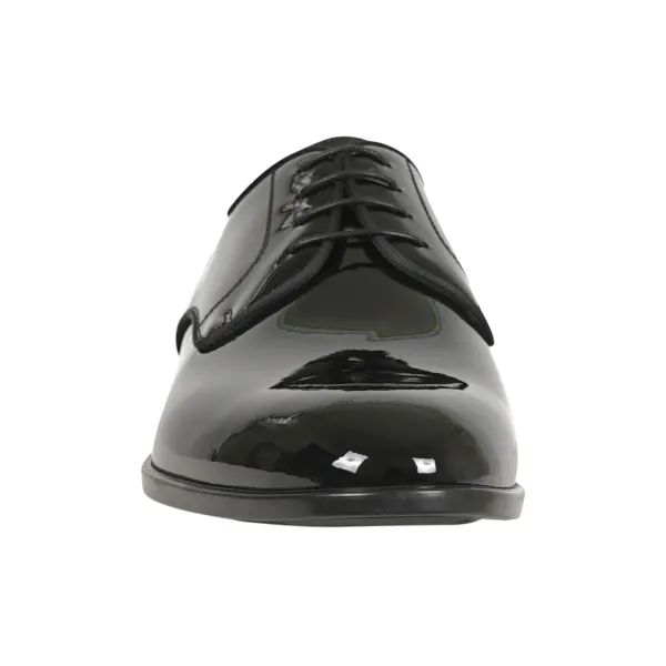 Rossi - Scarpa francesina nera in vernice per uomo | 607g 58073 2