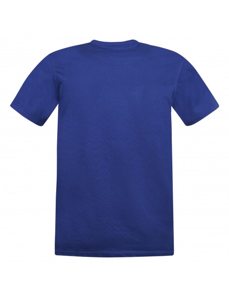 Harmont & Blaine - T-shirt blu con logo ricamato per uomo | inh001021055 816