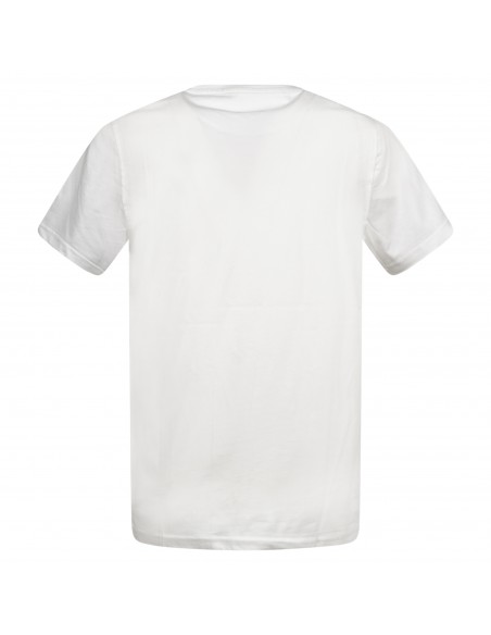Harmont & Blaine - T-shirt bianca con logo ricamato per uomo | inh001021055 106