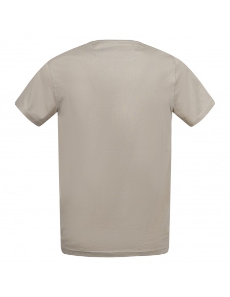 Harmont & Blaine - T-shirt beige con logo ricamato per uomo | inh001021055 218