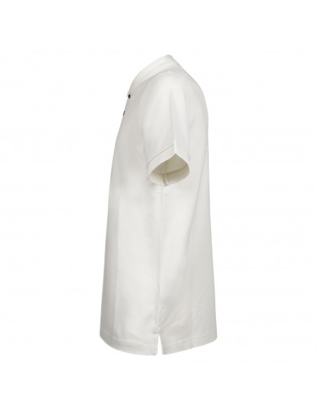 Pal Zileri - Polo in jersey di cotone bianco per uomo | u3mjs554 gj723 82