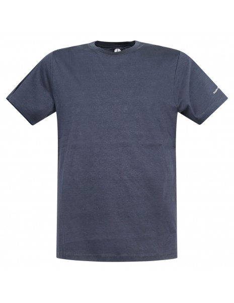 People of Shibuya - T-shirt blu con stampa logo per uomo | pm444 780 navy blue