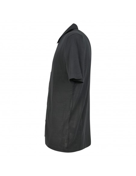 Officina36 - Camicia nero in maglia per uomo | culm117 nero