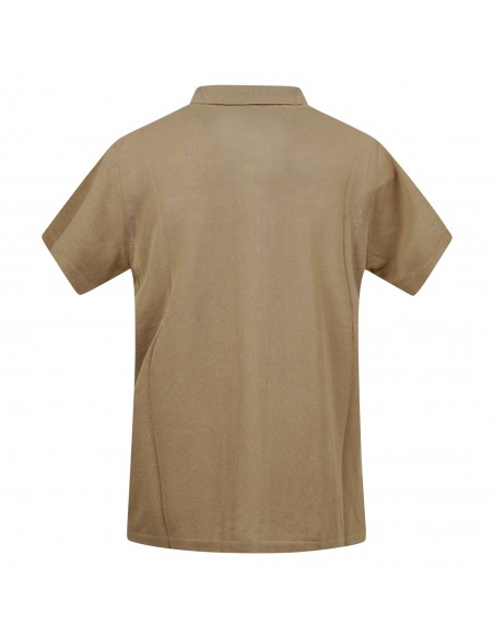 Officina36 - Camicia marrone in maglia per uomo | culm117 marrone
