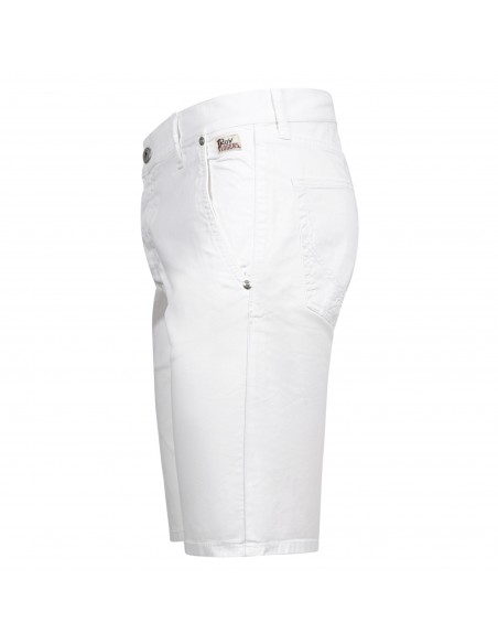 Roy Roger's - Bermuda bianca in cotone tasca a filo per uomo |