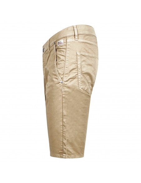 Roy Roger's - Bermuda beige in cotone tasca a filo per uomo | p22rru047p3370112