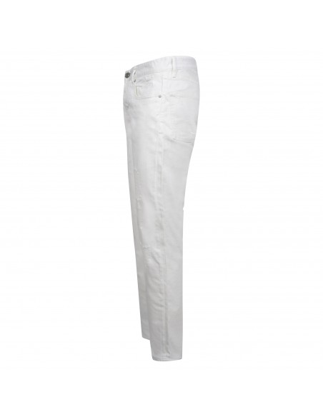 Armani Exchange - Pantalone bianco 5 tasche per uomo | 2lzj24 z1aaz 1100